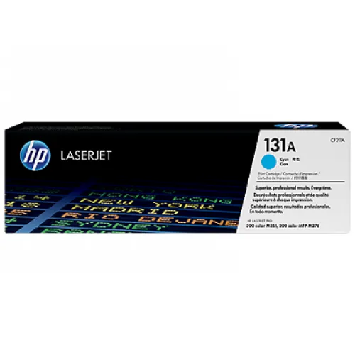 HP 131A Cyan Original LaserJet Toner Cartridge (Bundle With Full Set)